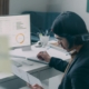 Business analytics desk