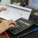 Financial documents calculator