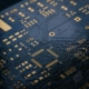 Printed circuit board illustrating semiconductor supply chain exposure