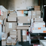 Statusphere fulfillment and SaaS operations Shipping boxes representing Statusphere's expanded Orlando fulfillment operations