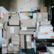 Shipping boxes representing Statusphere's expanded Orlando fulfillment operations