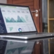 Laptop displaying financial analytics for evaluating FP&A forecast accuracy and forecast errors